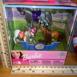 Barbie Stable Friends Mini Trophy Horses Playset | 2002